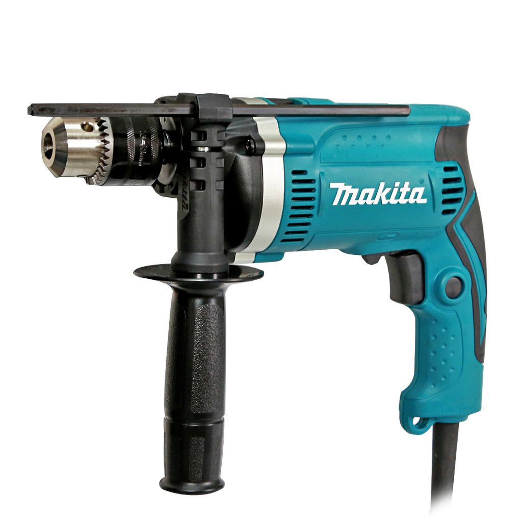 MAKITA สว่านกระแทกไฟฟ้า ขนาด 16 มม. (5/8 นิ้ว) กำลังไฟ 710 วัตต์ รุ่น HP-1630 ความเร็วรอบ 0 - 3,200 รอบ/นาที มีฉนวนสองชั้น ปรับซ้ายขวาได้ ปรับความเร็วได้ (มากีต้า) ราคา ฿2,277