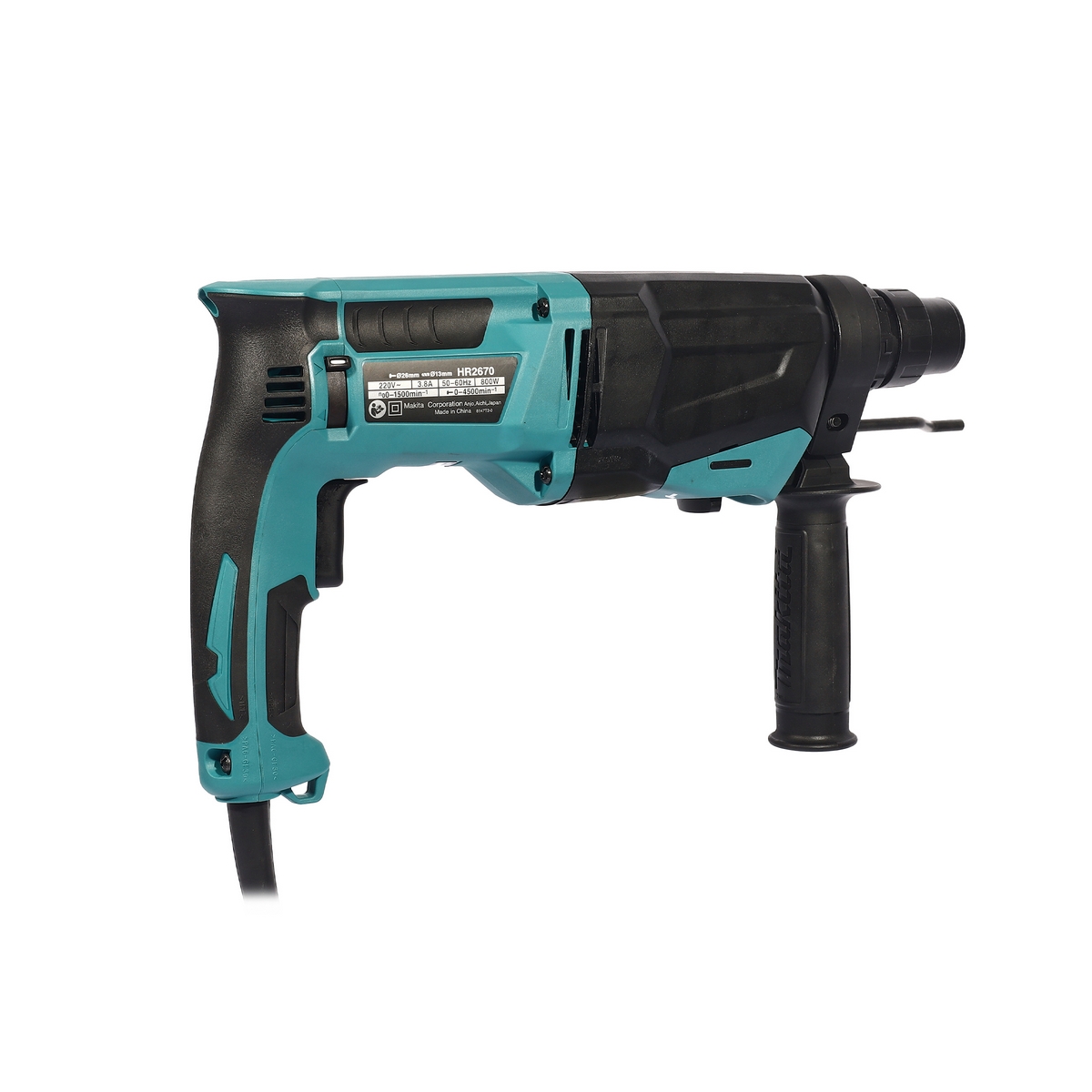 MAKITA Rotary Hammer 800W 26 MM (1 IN) Model HR2670 photo 3