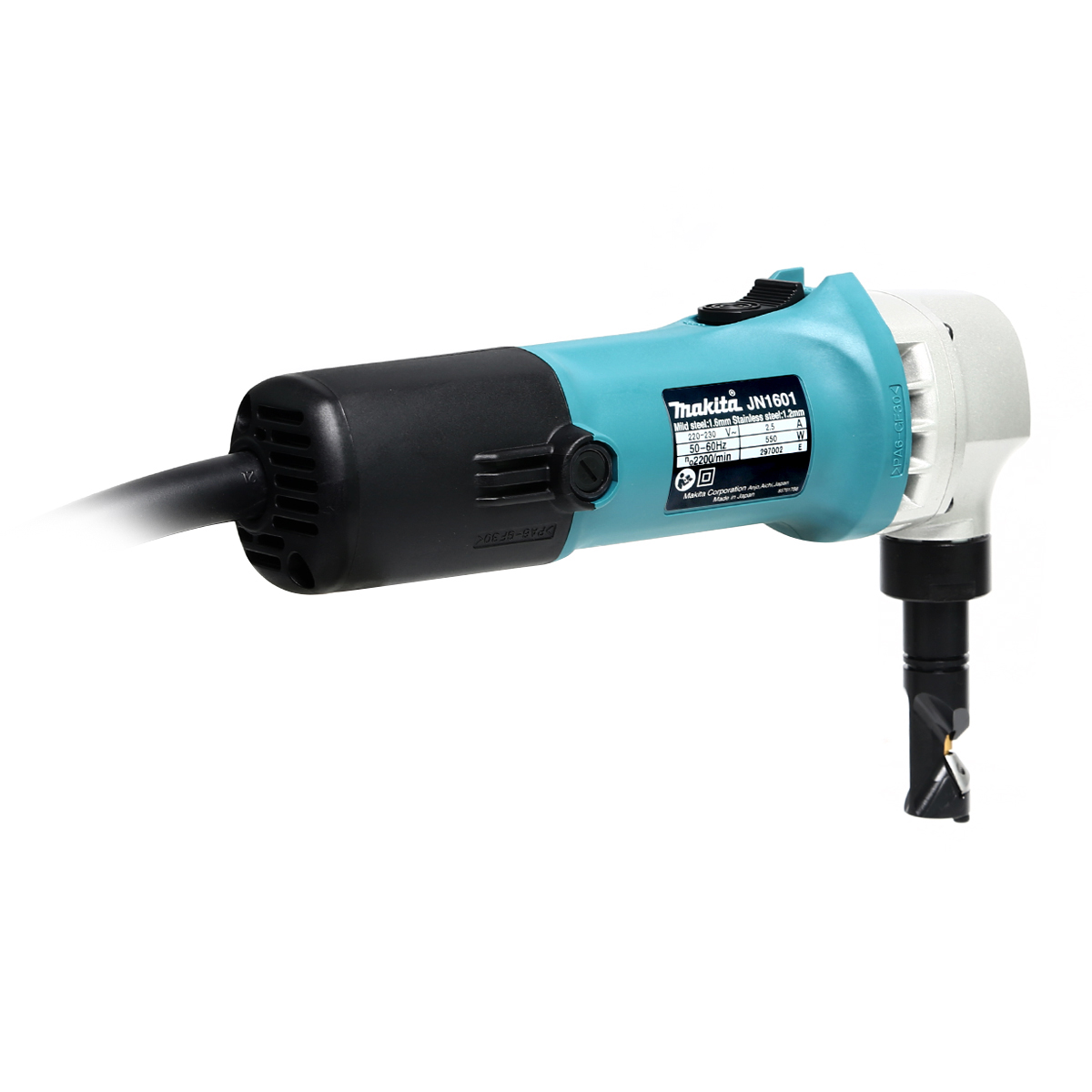 MAKITA กรรไกรไฟฟ้า ขนาด 1.6 มม. กำลังไฟ 550 วัตต์ รุ่น JN-1601 ความเร็วช่วงชักต่อนาที 2,200 จังหวะ/นาที (มากีต้า) รูปที่ 3