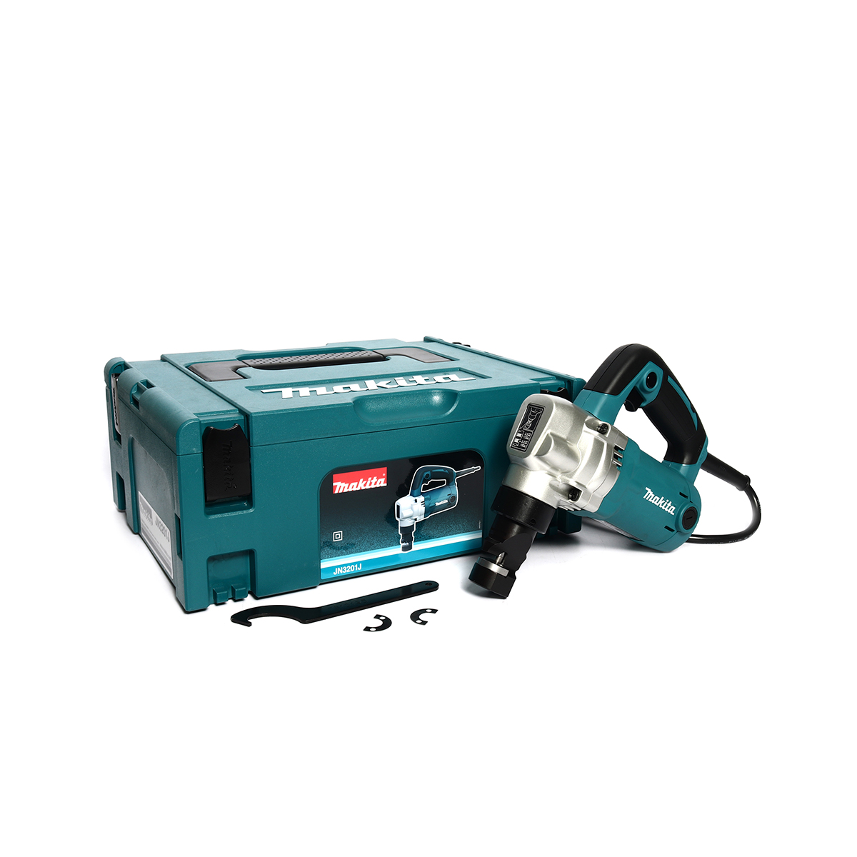 MAKITA กรรไกรไฟฟ้า ขนาด 3.2 มม. กำลังไฟ 710 วัตต์ รุ่น JN-3201J ความเร็วช่วงชักต่อนาที 1,300 จังหวะ/นาที (มากีต้า) ราคา ฿12,895.6