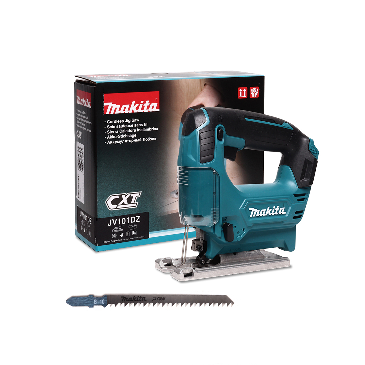 เลื่อยจิ๊กซอว์ไร้สาย 12VMAX MAKITA รุ่น JV101DZ ราคา ฿2,060