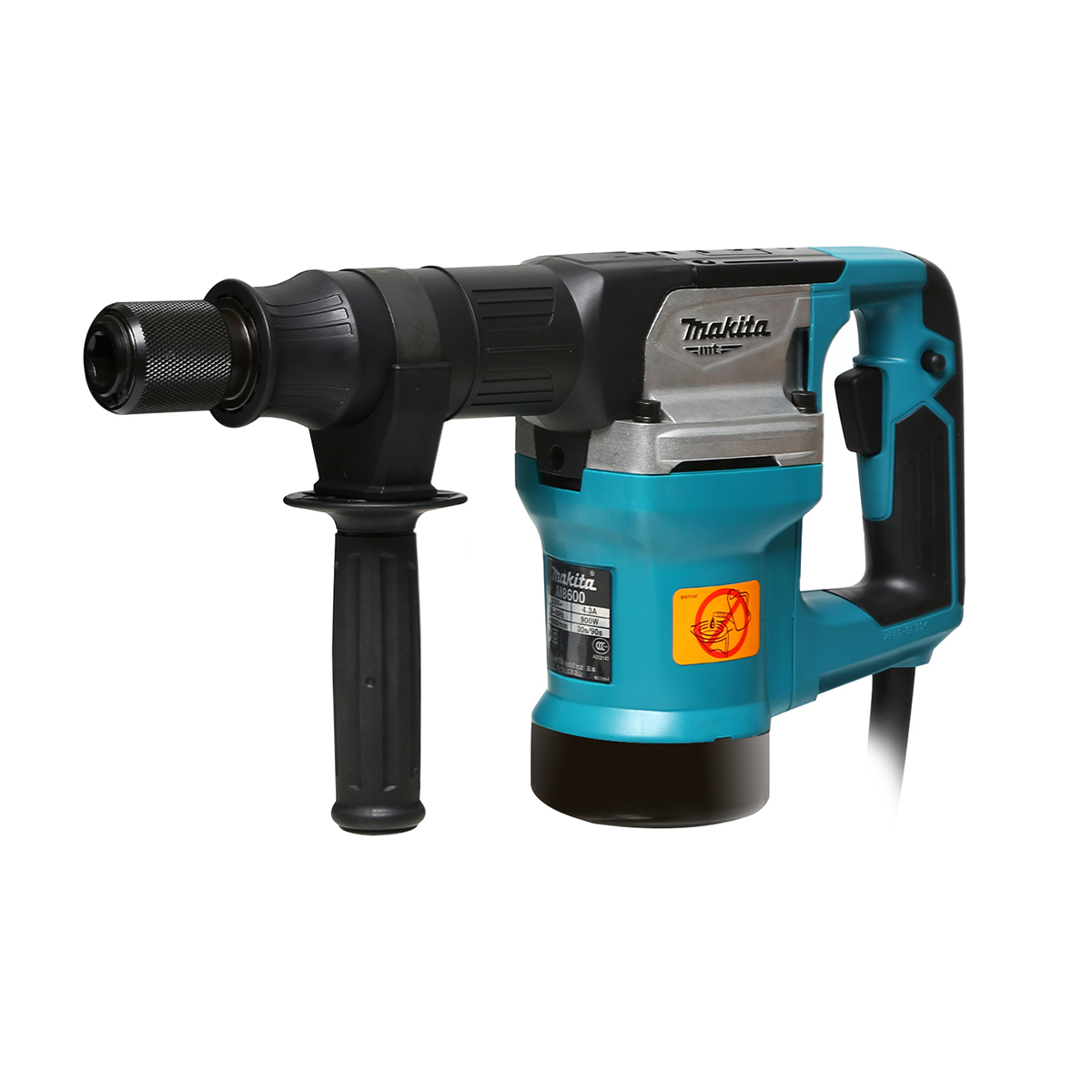 MAKITA เครื่องสกัดคอนกรีตไฟฟ้า 7.2 จูล ขนาด 17 มม. (11/16 นิ้ว) กำลังไฟ 900 วัตต์ รุ่น M8600X3B อัตราการกระแทก 2,900 ครั้ง/นาที (มากีต้า : MT-Series) รูปที่ 2