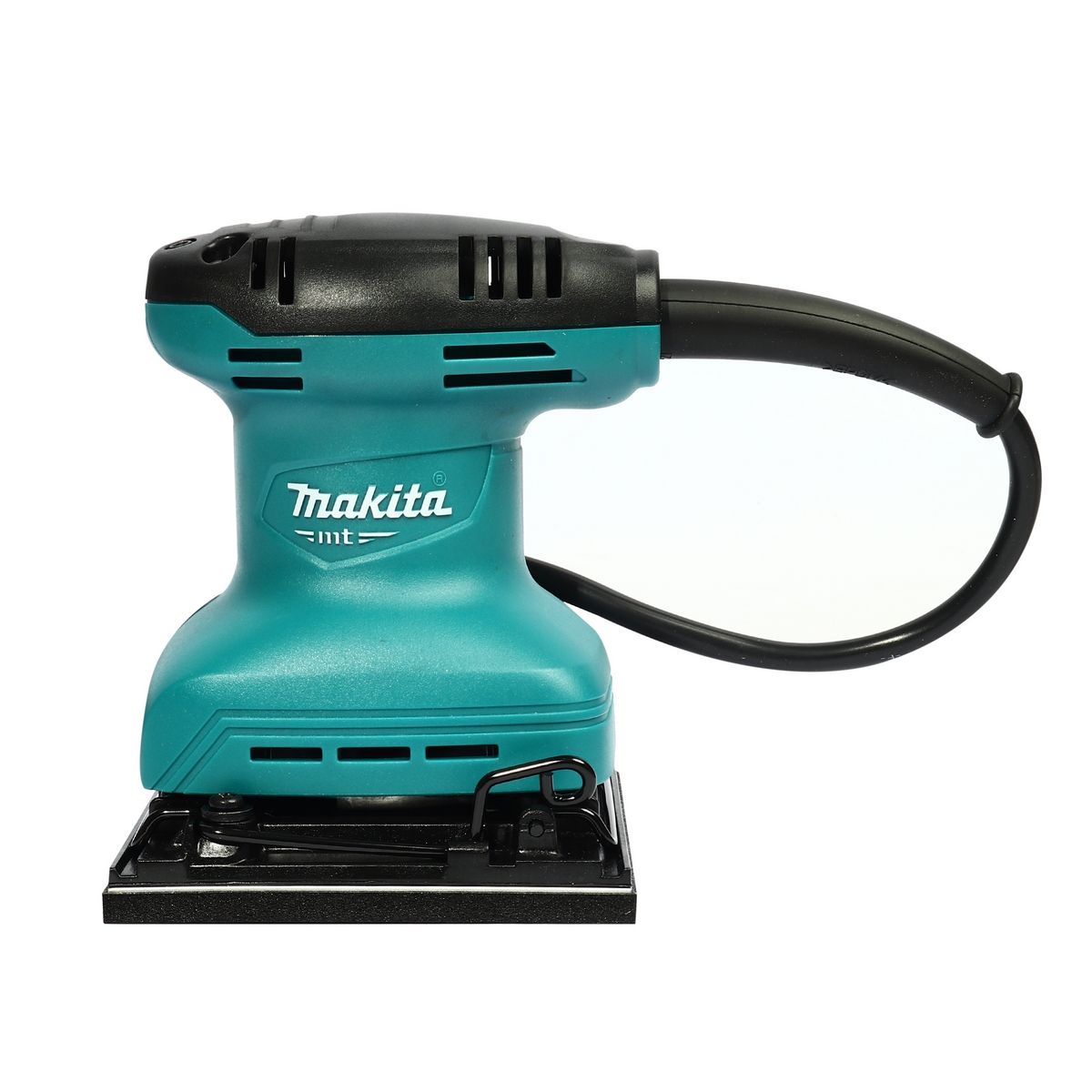 MAKITA เครื่องขัดกระดาษทรายสั่น จัตุรัส ขนาด 114 X 140 มม. (4-1/2 X 5-1/2 นิ้ว) กำลังไฟ 180 วัตต์ รุ่น M9200B ความเร็วการขัด 14,000 ครั้ง/นาที มีฉนวนสองชั้น (มากีต้า) รูปที่ 2