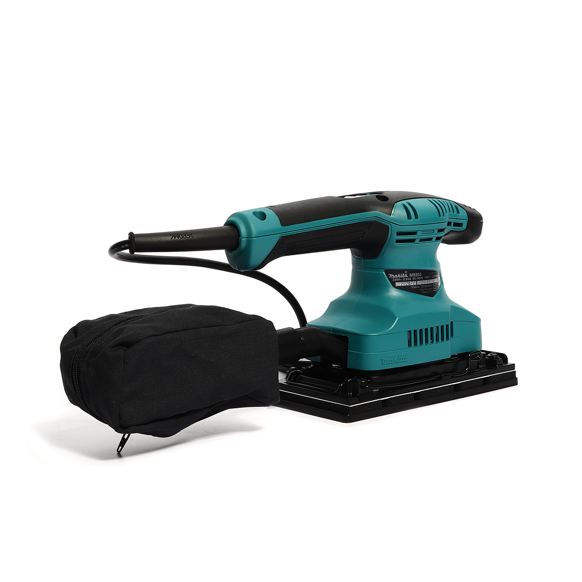 MAKITA เครื่องขัดกระดาษทรายสั่น ผืนผ้า ขนาด 93 X 228 มม. (3-5/8 X 9 นิ้ว) กำลังไฟ 190 วัตต์ รุ่น M9203B ความเร็วการขัด 12,000 ครั้ง/นาที (มากีต้า) รูปที่ 3