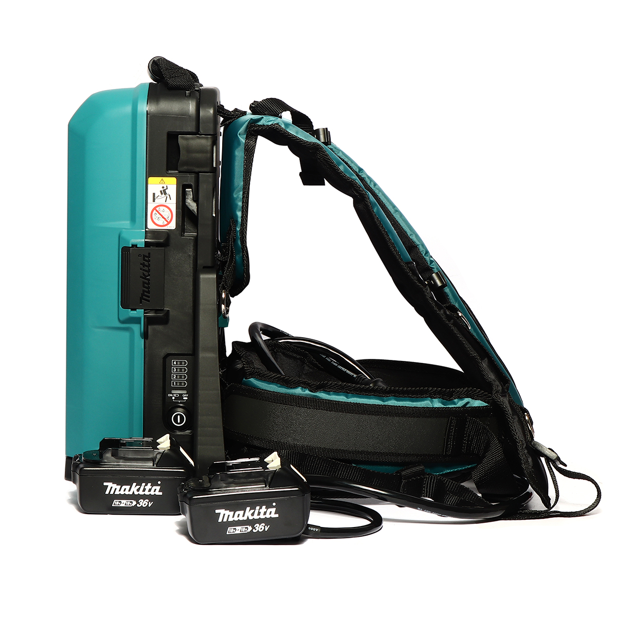 MAKITA Lithium-ion Backpack Battery Pack 18V / 36V Model PDC-01 (Exclude Battery), Remaining Battery Capacity Display with 2 Green Lights photo 2