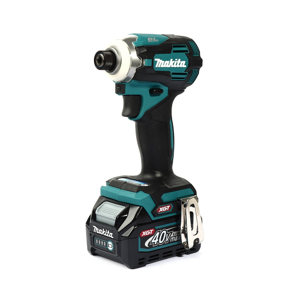 MAKITA สว่านไขควงกระแทกไร้สาย 40 โวลต์ รุ่น TD001GD101 รวมแบตเตอรี่และแท่นชาร์จ ความเร็วรอบตัวเปล่า Max 0 - 3,700 รอบ/นาที (มากีต้า) รูปที่ 2