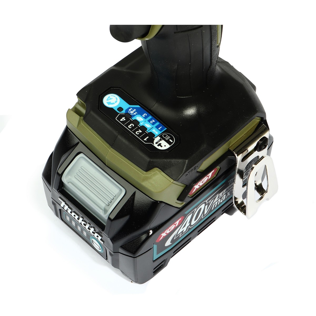 MAKITA สว่านไขควงกระแทกไร้สาย สีเขียว 40 โวลต์ รุ่น TD001GD105 รวมแบตเตอรี่และแท่นชาร์จ ความเร็วรอบตัวเปล่า Max 0 - 3,700 รอบ/นาที (มากีต้า) รูปที่ 5