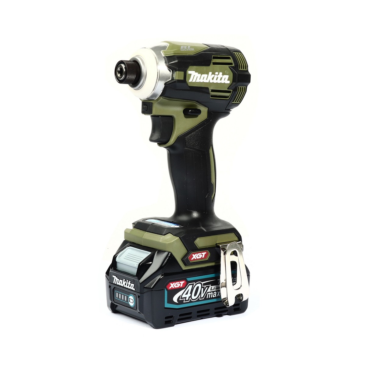 MAKITA สว่านไขควงกระแทกไร้สาย สีเขียว 40 โวลต์ รุ่น TD001GD105 รวมแบตเตอรี่และแท่นชาร์จ ความเร็วรอบตัวเปล่า Max 0 - 3,700 รอบ/นาที (มากีต้า) รูปที่ 2