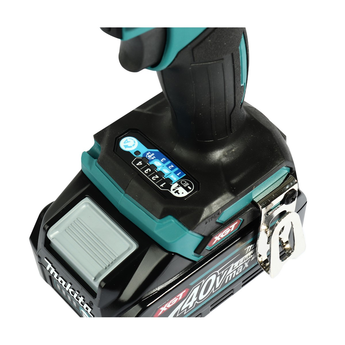 MAKITA สว่านไขควงกระแทกไร้สาย 40 โวลต์ รุ่น TD001GM101 รวมแบตเตอรี่และแท่นชาร์จ ความเร็วรอบตัวเปล่า Max 0 - 3,700 รอบ/นาที (มากีต้า) รูปที่ 5