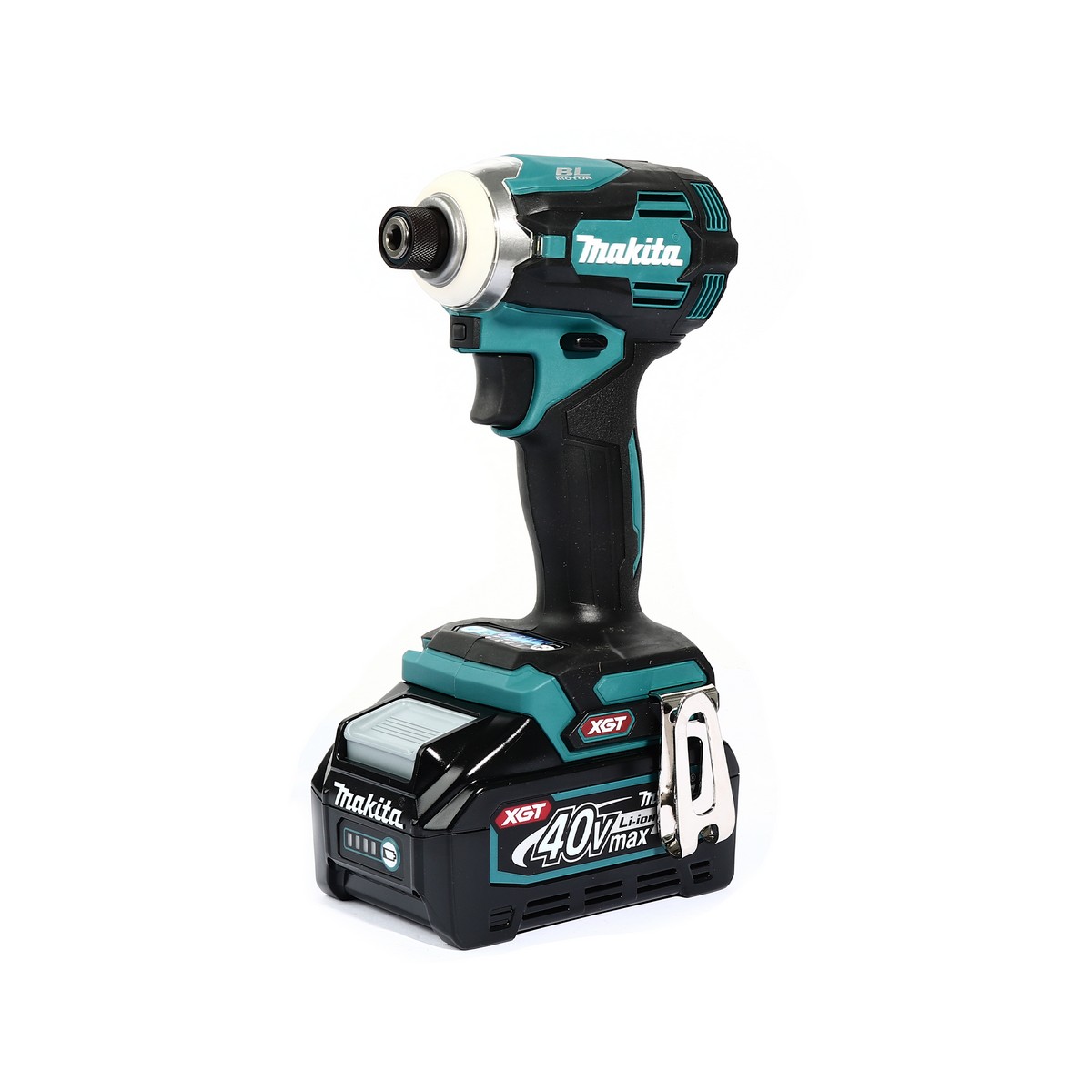 MAKITA สว่านไขควงกระแทกไร้สาย 40 โวลต์ รุ่น TD001GM101 รวมแบตเตอรี่และแท่นชาร์จ ความเร็วรอบตัวเปล่า Max 0 - 3,700 รอบ/นาที (มากีต้า) รูปที่ 2