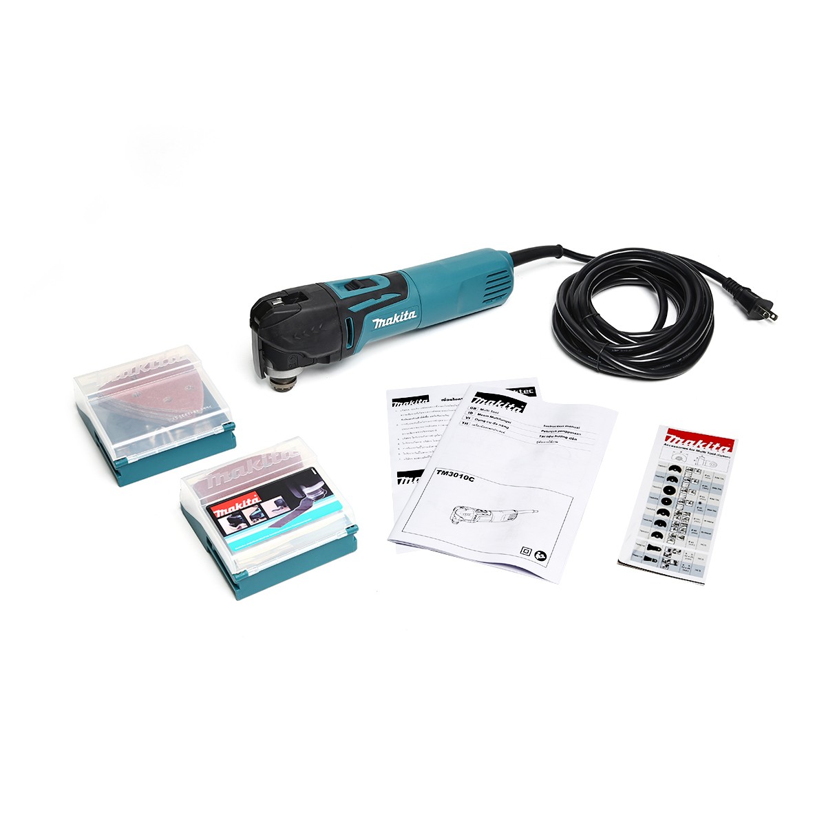 MAKITA เครื่องมือเอนกประสงค์ กำลังไฟ 320 วัตต์ รุ่น TM3010CX10 ความเร็วช่วงชักต่อนาที 6,000 - 20,000 จังหวะ/นาที (มากีต้า) รูปที่ 5