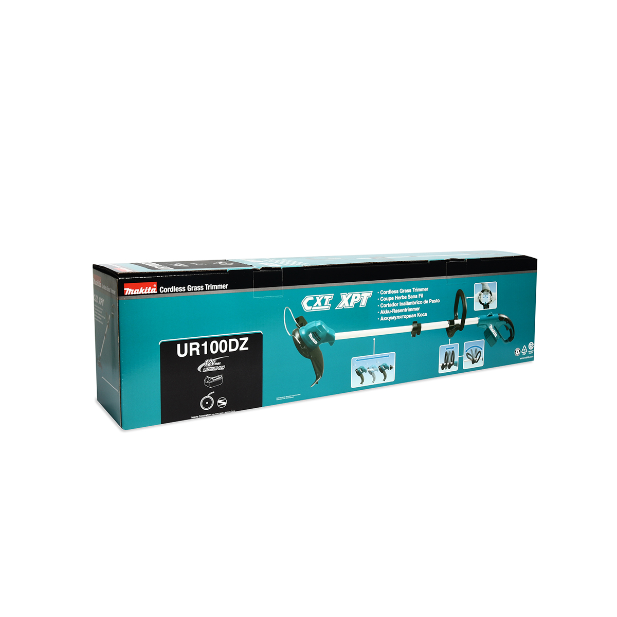 MAKITA เครื่องตัดหญ้าไร้สาย 12 โวลต์ รุ่น UR100DZ (ไม่รวมแบตเตอรี่-แท่นชาร์จ) ความเร็วรอบตัวเปล่า 10,000 รอบ/นาที (มากีต้า) รูปที่ 5