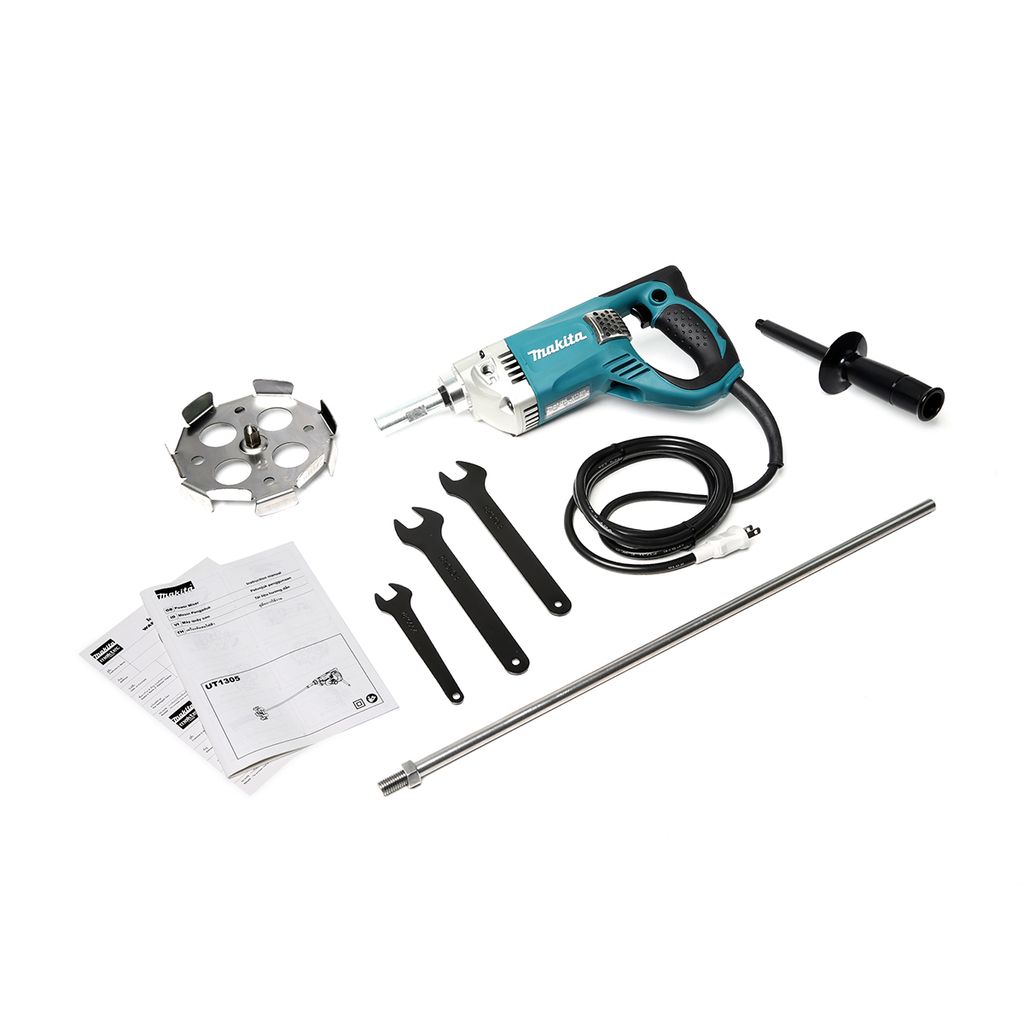 MAKITA เครื่องผสมสีไฟฟ้า ขนาด 165 มม. (6-1/2 นิ้ว) กำลังไฟ 850 วัตต์ รุ่น UT1305 ความเร็วรอบตัวเปล่า 1,300 รอบ/นาที (มากีต้า) รูปที่ 5