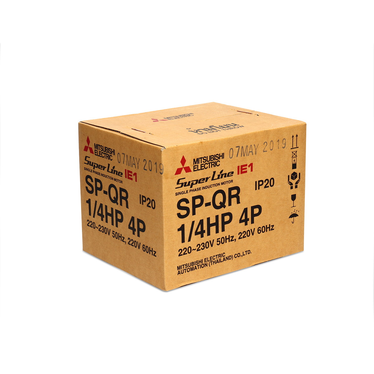 มอเตอร์ 1/4 HP 4P SP-QR MITSUBISHI รูปที่ 4