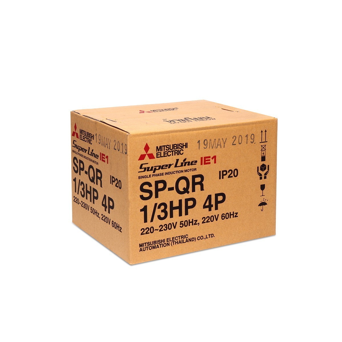 มอเตอร์ 1/3 HP 4P SP-QR MITSUBISHI รูปที่ 4