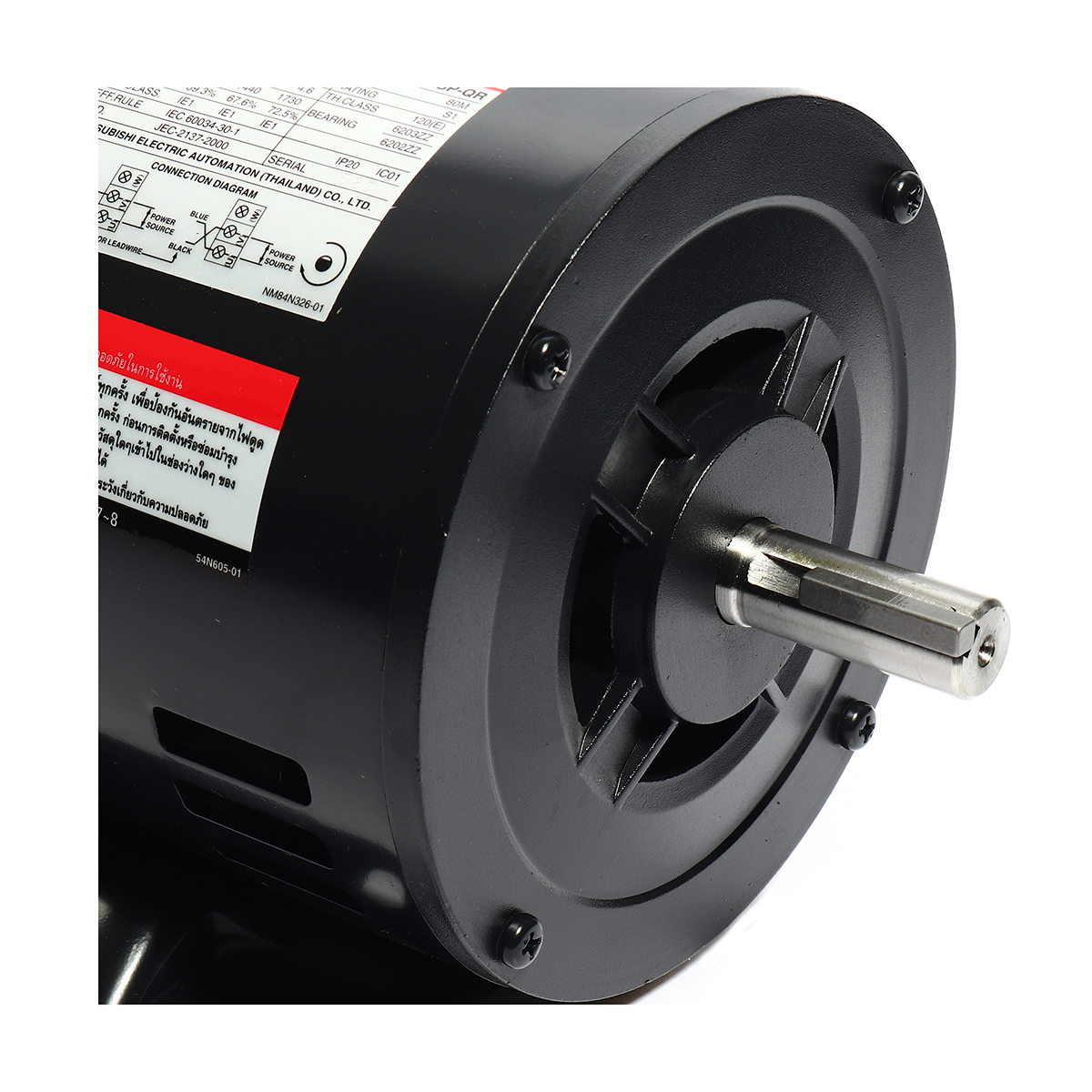 มอเตอร์ 1/2 HP 4P SP-QR MITSUBISHI รูปที่ 3