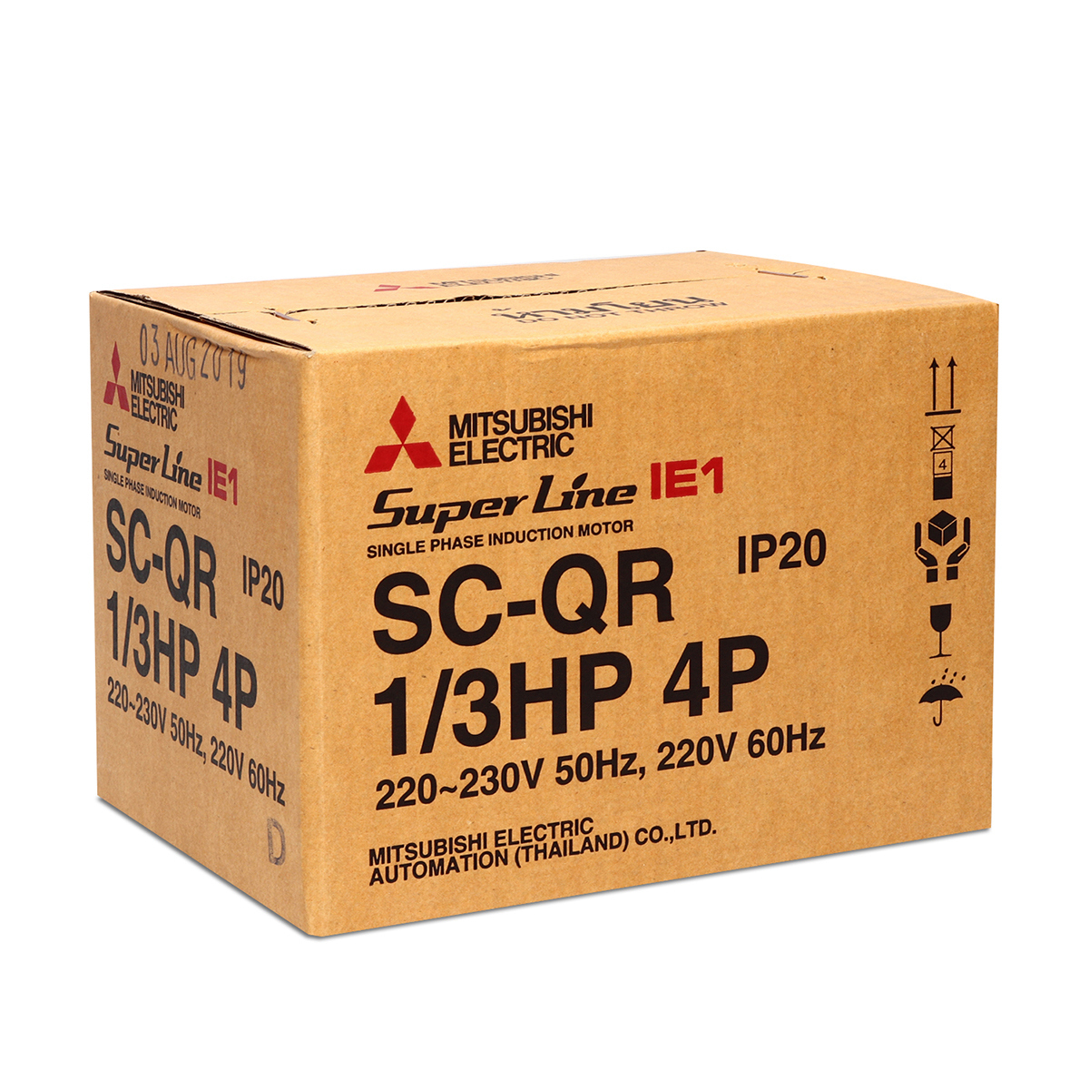 มอเตอร์ 1/3 HP 4P SC-QR MITSUBISHI รูปที่ 4