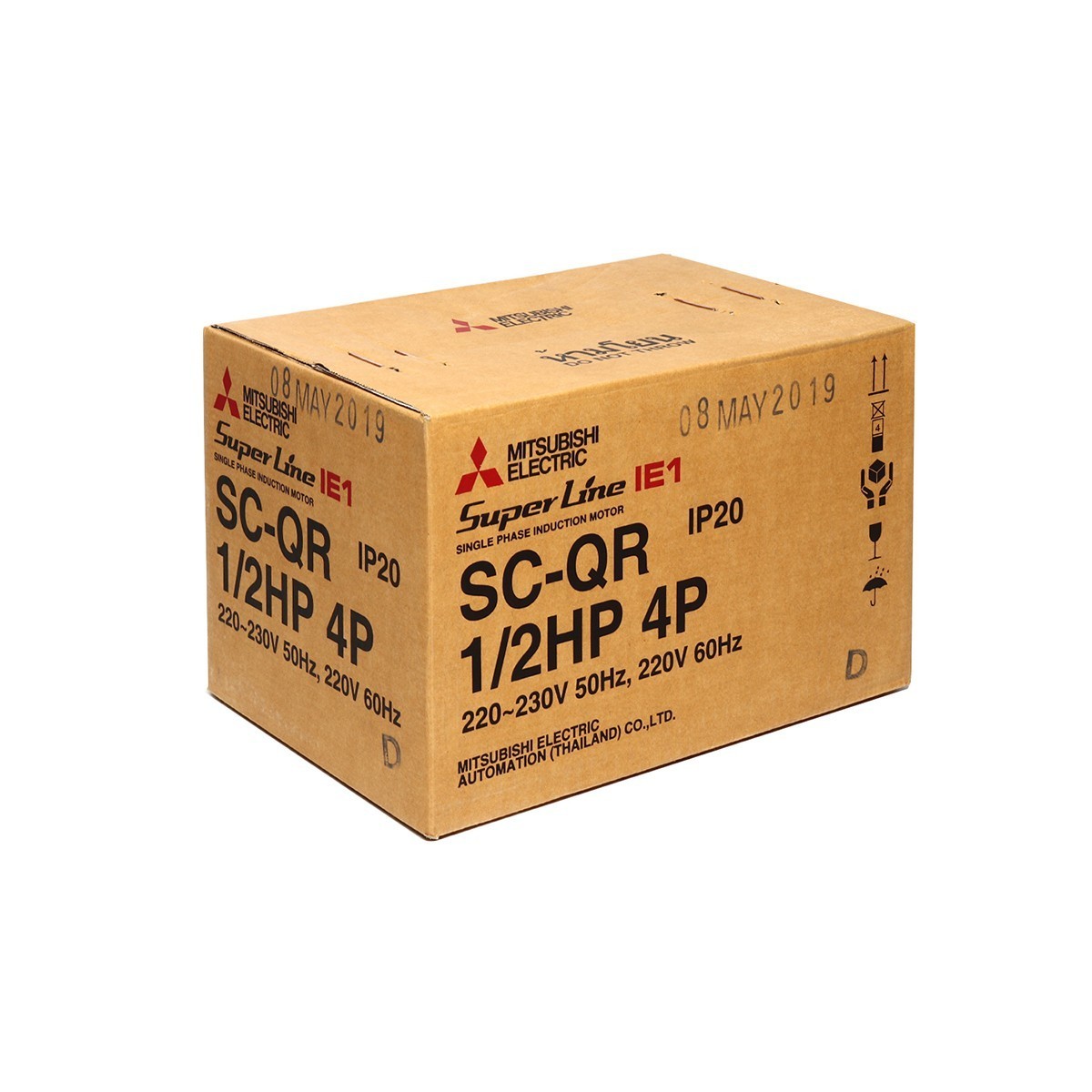 มอเตอร์ 1/2 HP 4P SC-QR MITSUBISHI รูปที่ 4