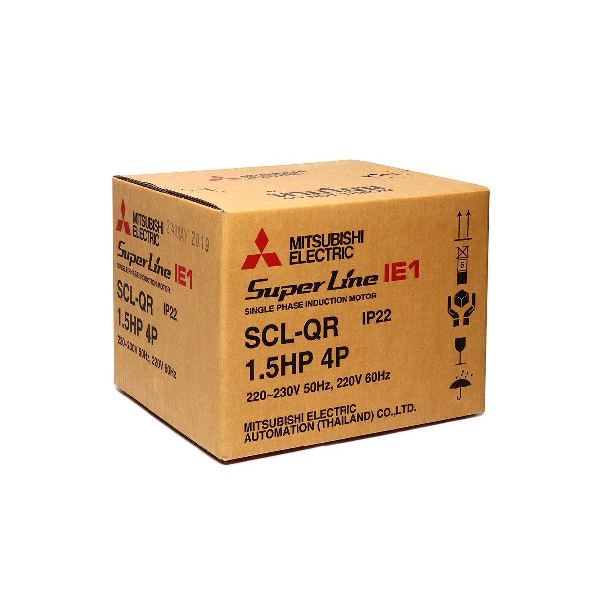 มอเตอร์ 1.5 HP 4P SCL-QR MITSUBISHI รูปที่ 4