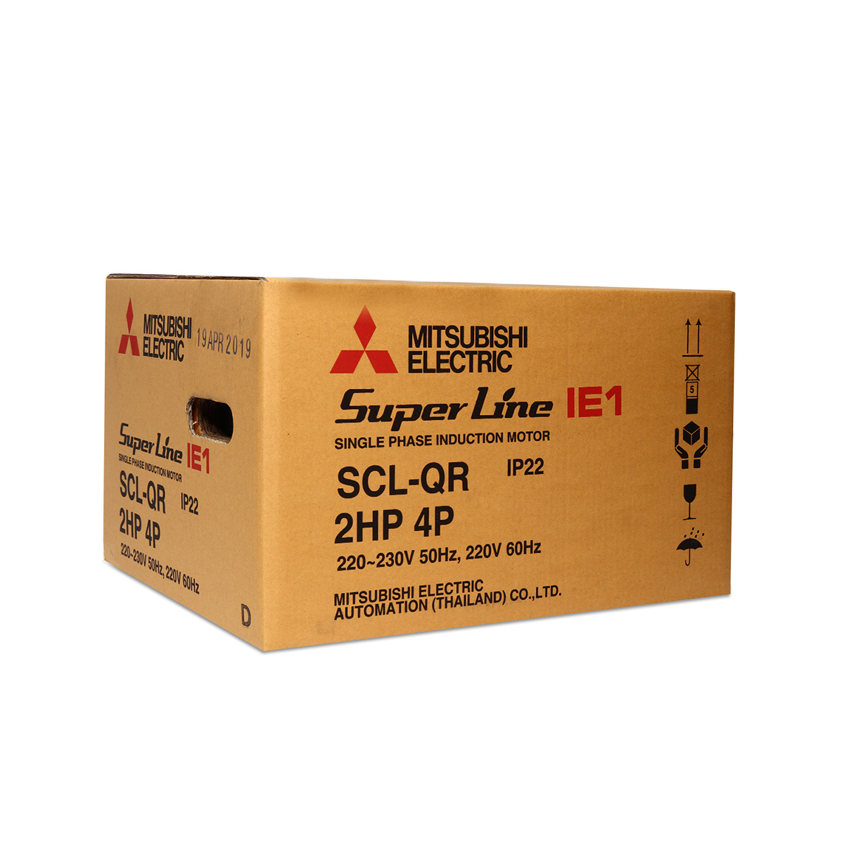 มอเตอร์ 2 HP 4P SCL-QR MITSUBISHI รูปที่ 4
