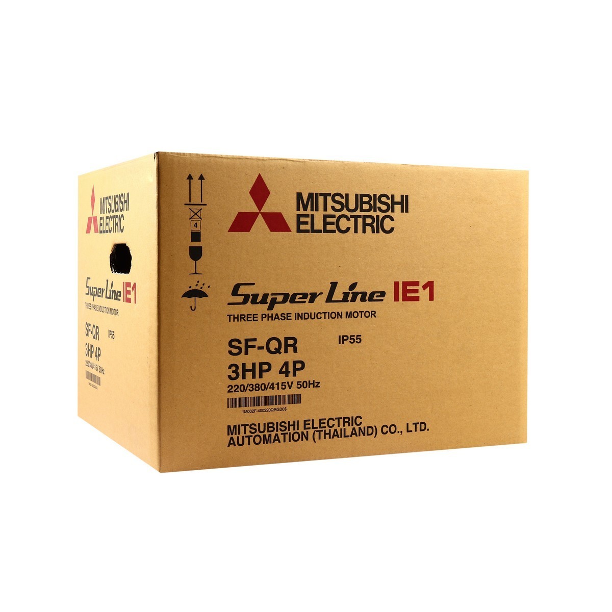 มอเตอร์ 3 HP IP-44 220/380V 4P SF-QR MITSUBISHI รูปที่ 5