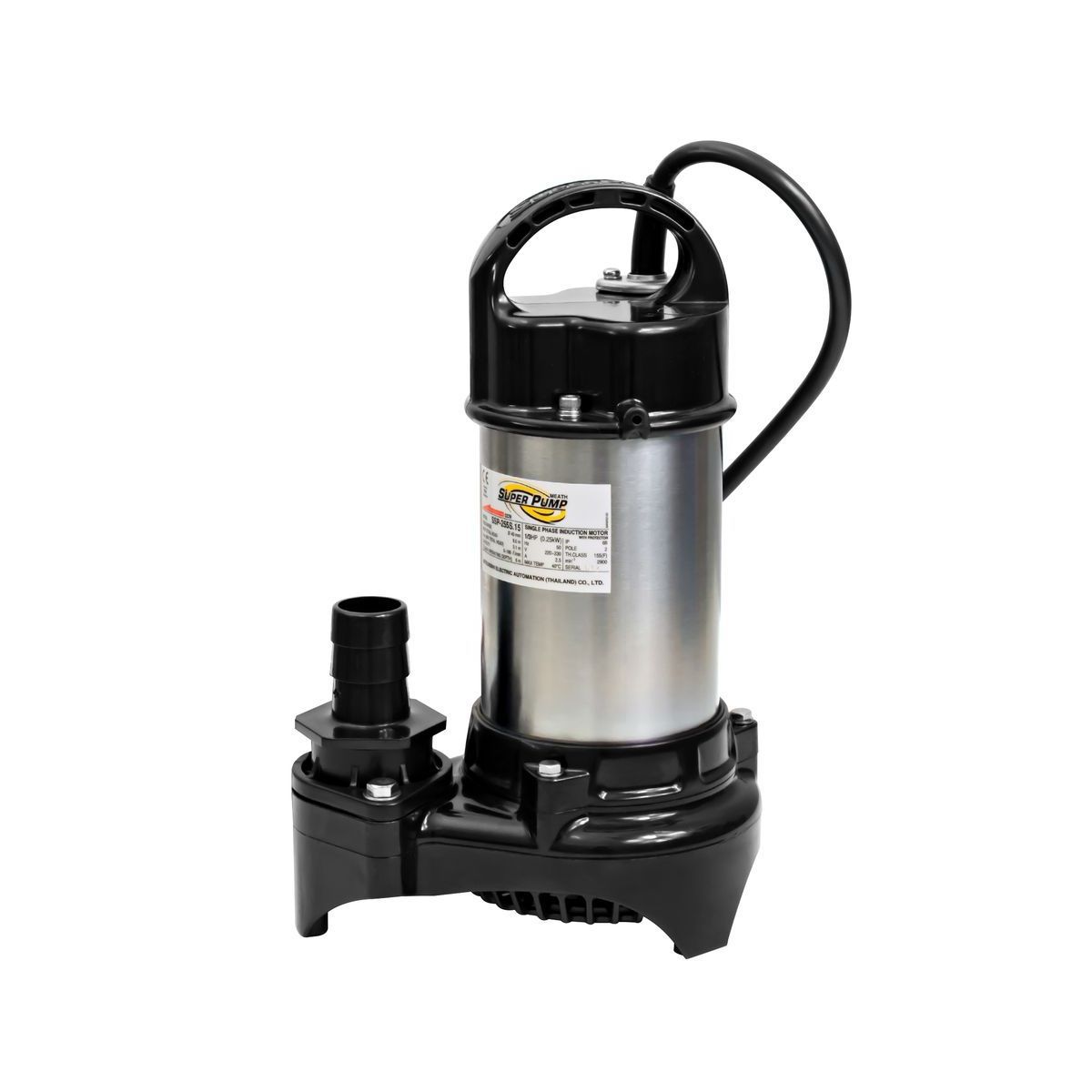 ปั๊มแช่สแตนเลส1 1/2"(1/3HP) MITSUBISHI รุ่น SSP-255S(.15) รูปที่ 5