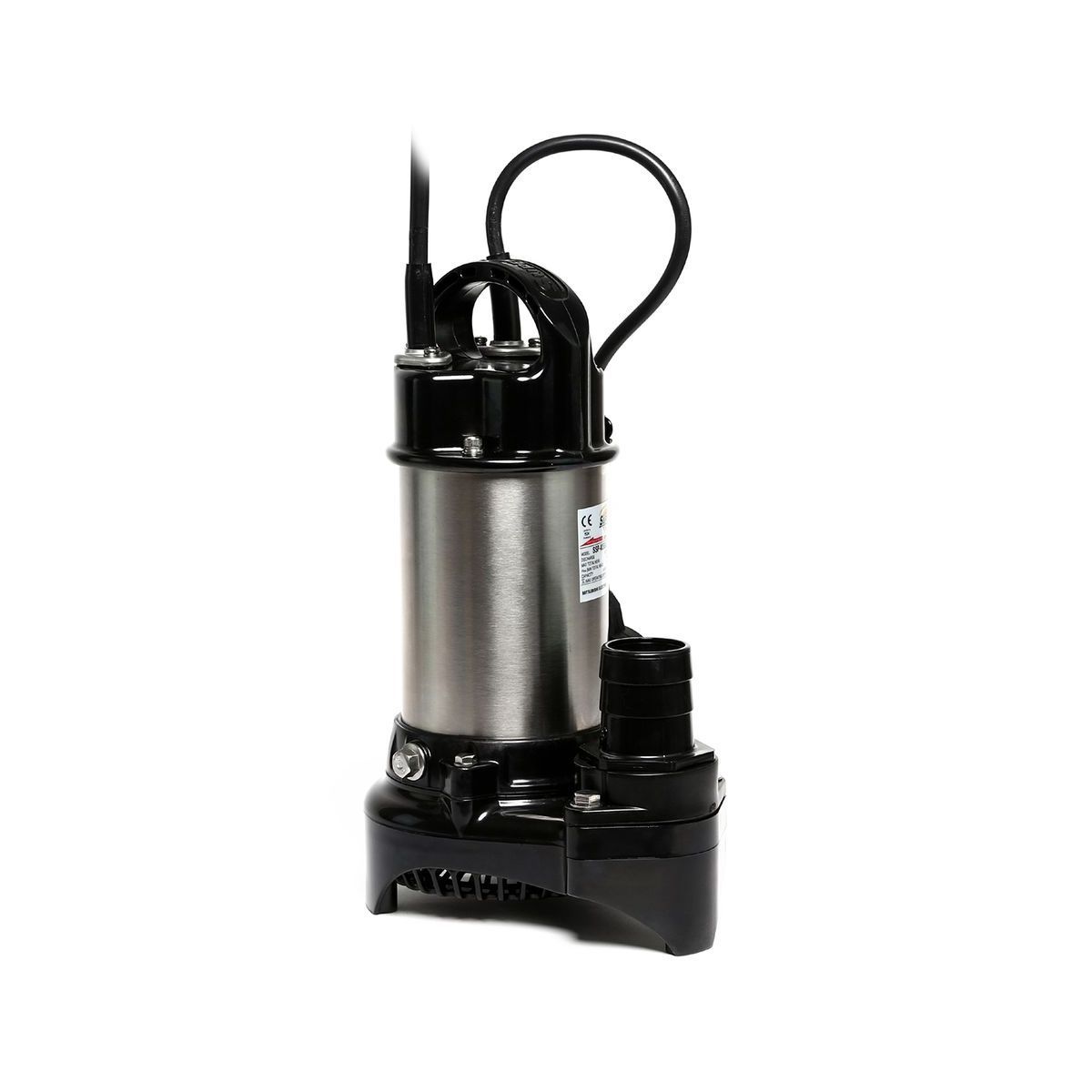 ปั๊มแช่สแตนเลสแบบลูกลอย 2" MITSUBISHI รุ่น SSP-405SA(.15) รูปที่ 4