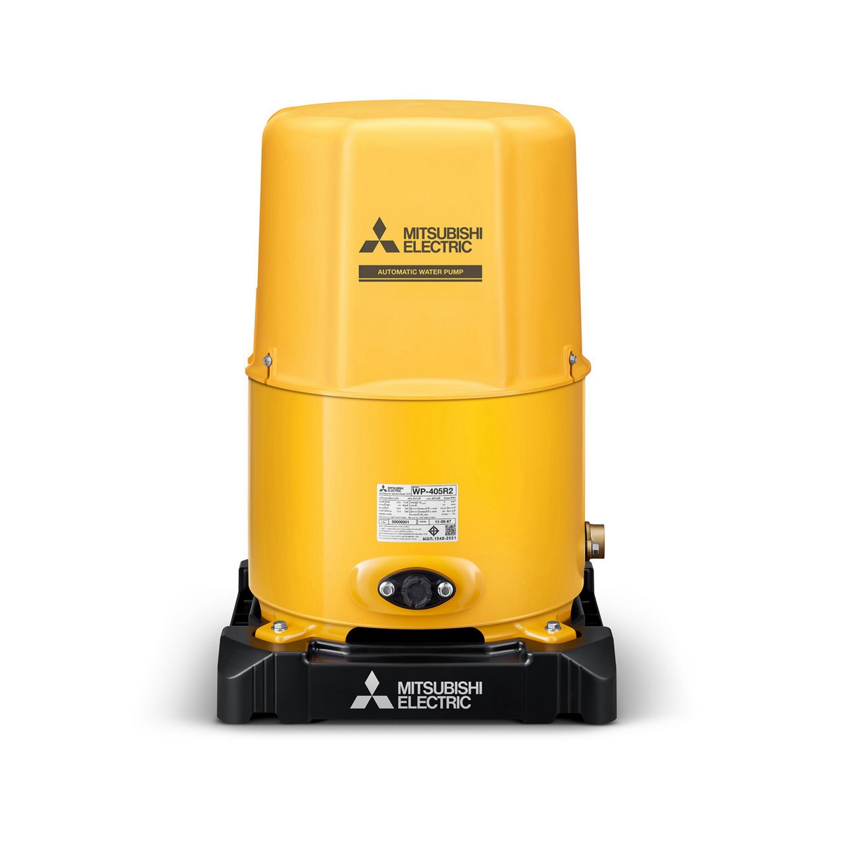 ปั๊มน้ำอัตโนมัติ (ถังกลม) MITSUBISHI รุ่น WP-405R2 ราคา ฿14,006.3