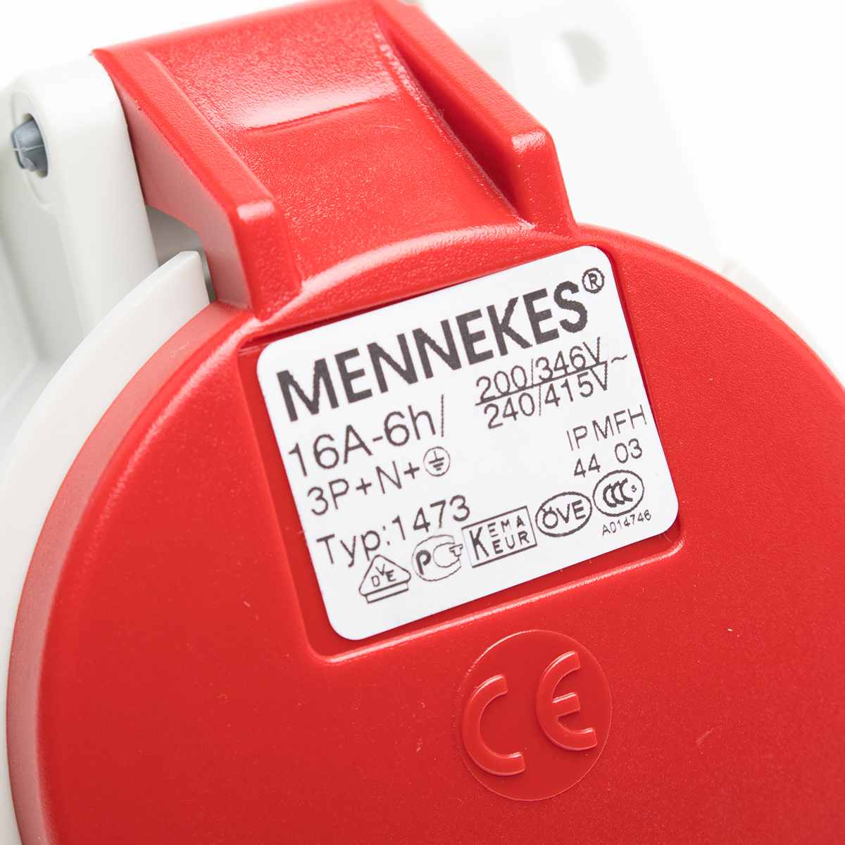 ปลั๊กตัวเมียเฉียง3P+N+E 400/16(1473 MENNEKES รุ่น IP44 รูปที่ 5