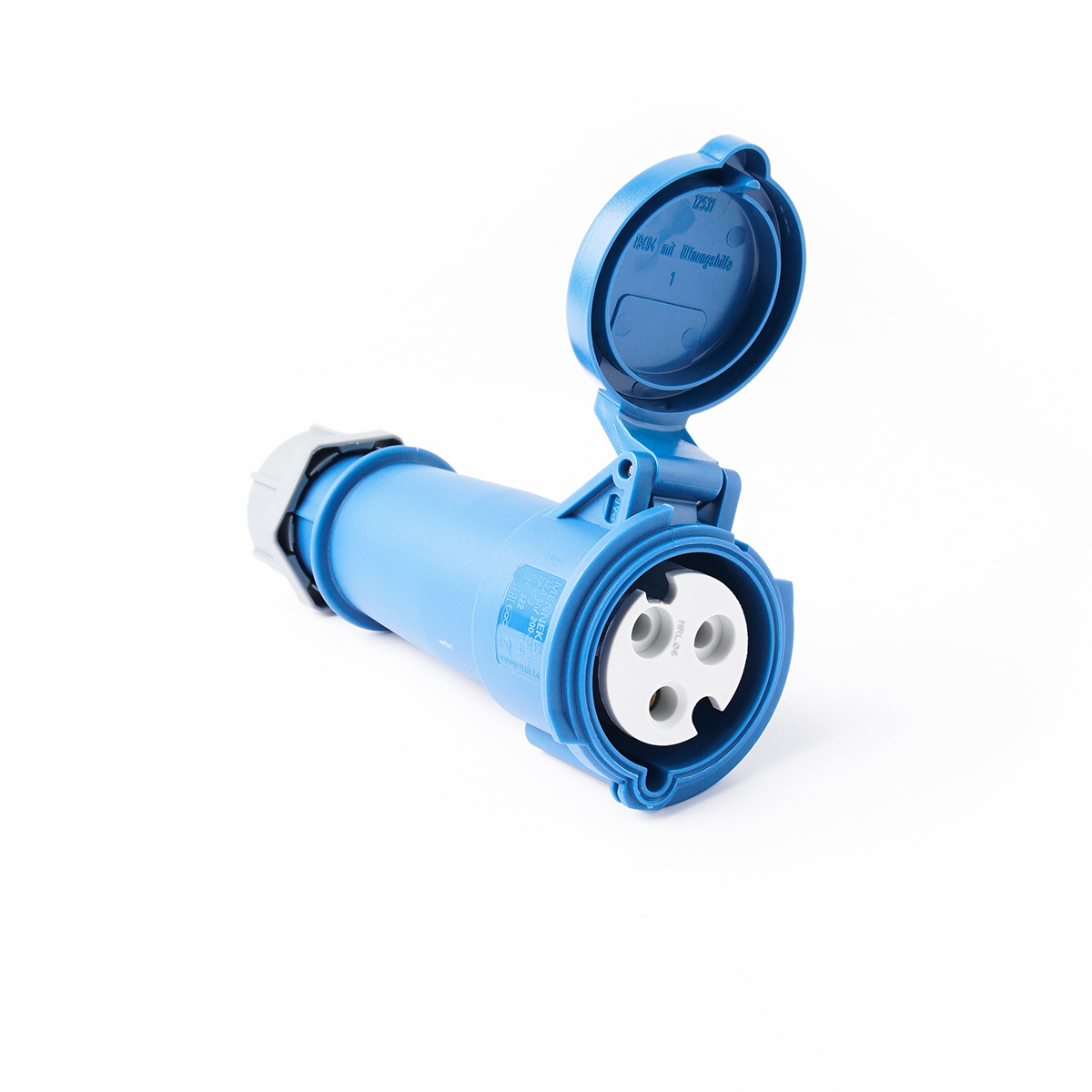 ปลั๊กตัวเมียกลาง 2P+E 230V 32A(522) MENNEKES รุ่น IP44 รูปที่ 3