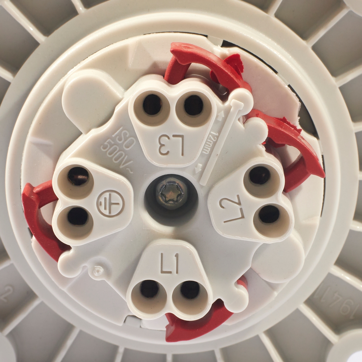 ปลั๊กเมียฝังตรง 3+E/400V/16A (1674) MENNEKES รุ่น IP44 รูปที่ 3