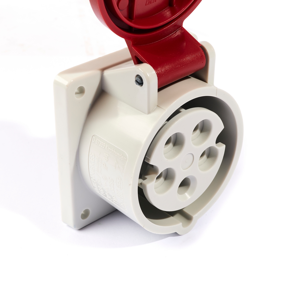 ปลั๊กเมียฝังตรง 3+N+E/400V/16A(3385) MENNEKES รุ่น IP44 รูปที่ 4
