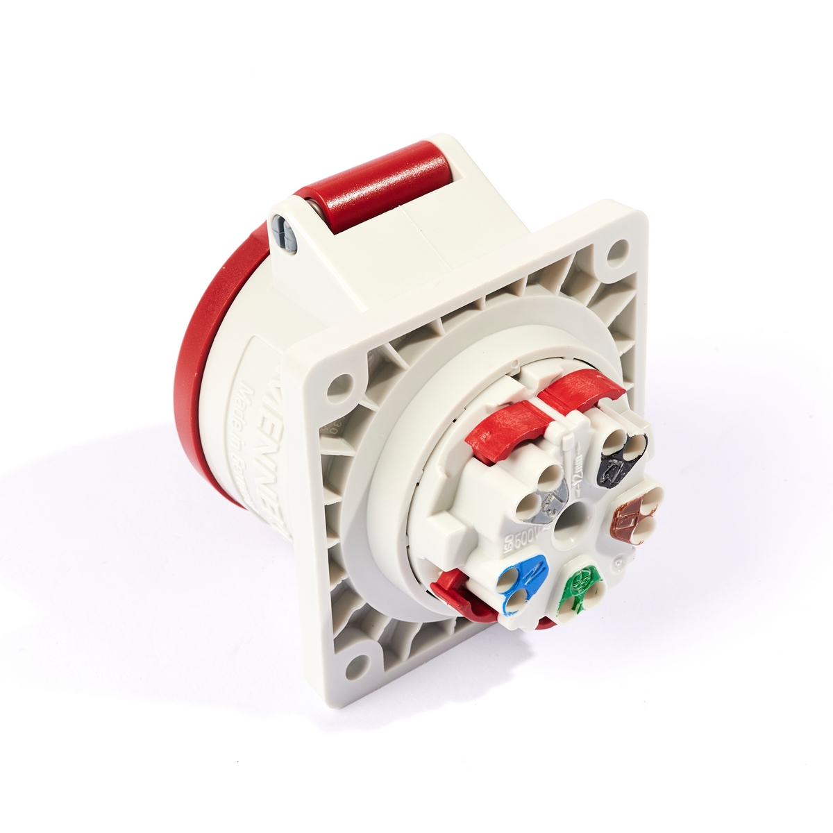 ปลั๊กเมียฝังตรง 3+N+E/400V/16A(3385) MENNEKES รุ่น IP44 รูปที่ 2