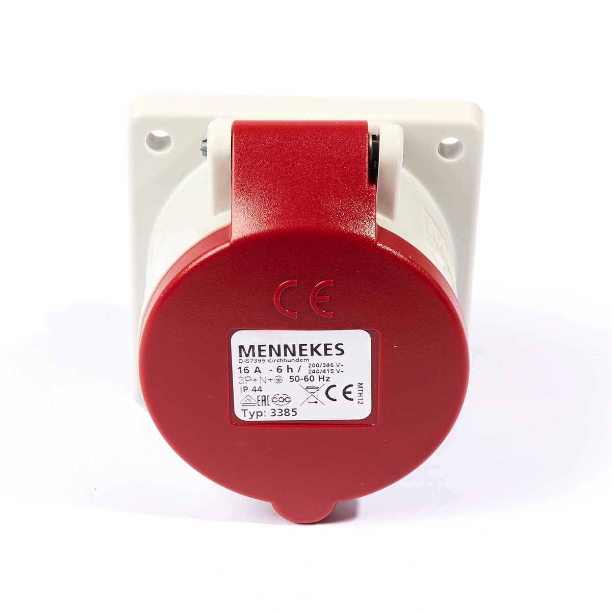 ปลั๊กเมียฝังตรง 3+N+E/400V/16A(3385) MENNEKES รุ่น IP44 รูปที่ 3