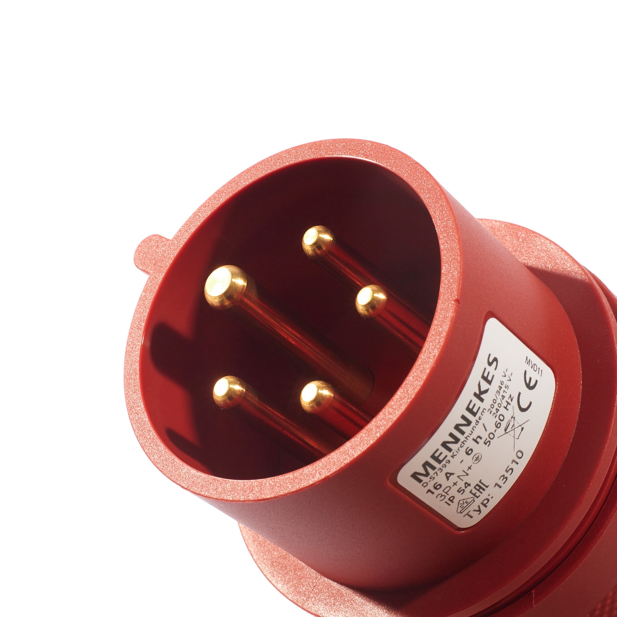 ปลั๊กผู้AM-TOP 3+N+E/400V/16A(13510) MENNEKES รุ่น IP54 รูปที่ 5