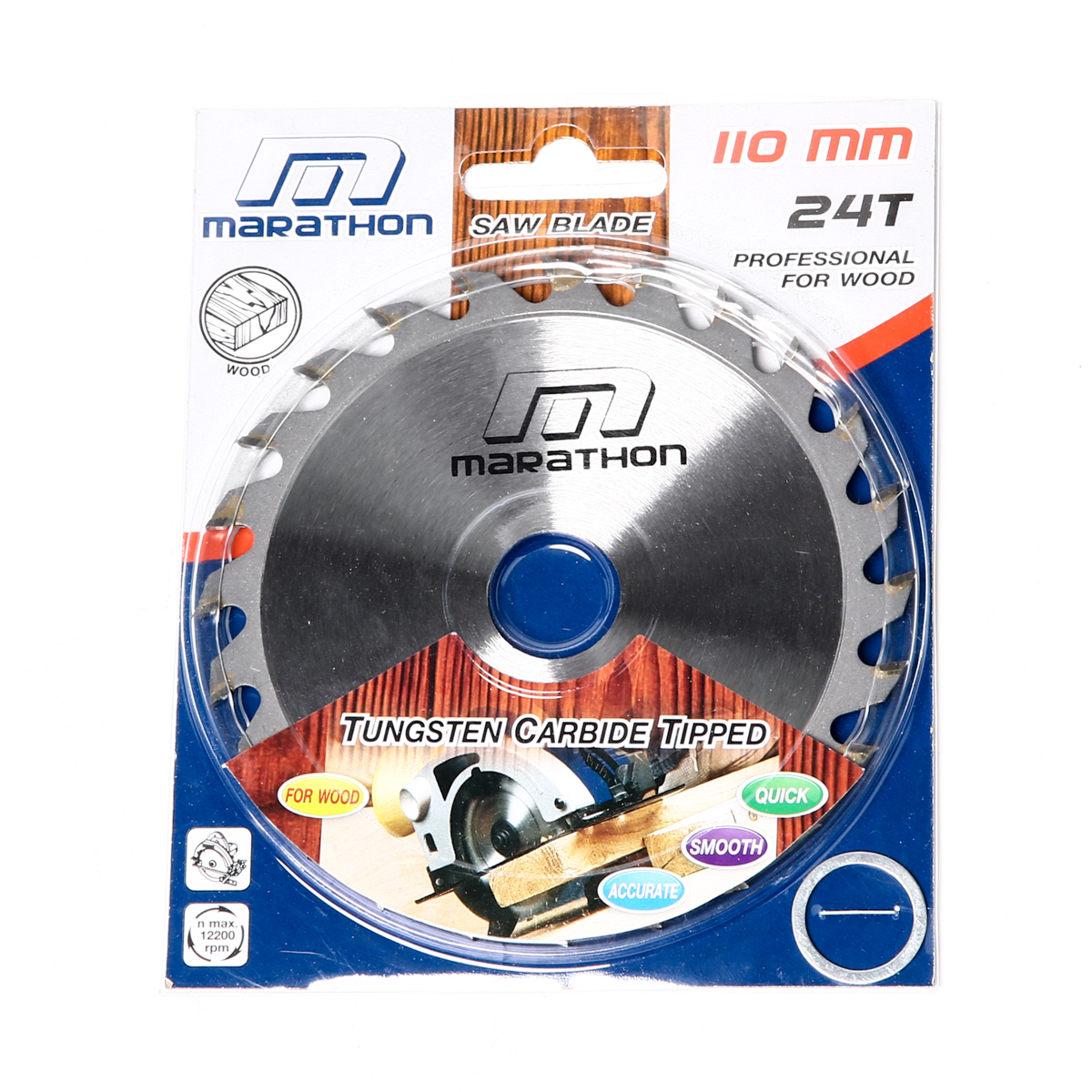 ใบเลื่อยวงเดือน 4" (110 MM) X 24T MARATHON รุ่น M312-0010 รูปที่ 4