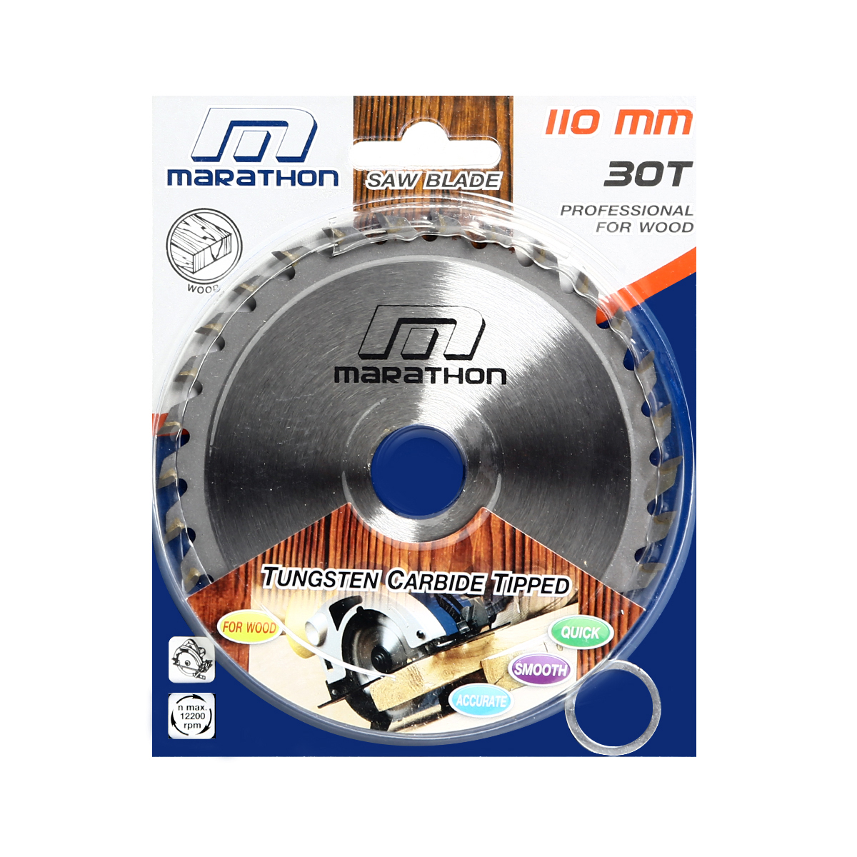 ใบเลื่อยวงเดือน 4" (110 MM) X 30T MARATHON รุ่น M312-0011 รูปที่ 3