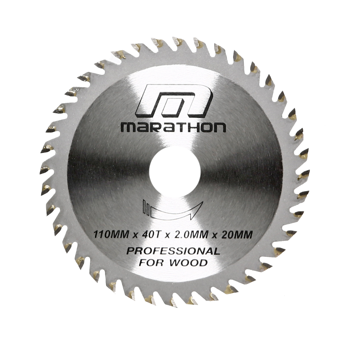 ใบเลื่อยวงเดือน 4" (110 MM) X 40T MARATHON รุ่น M312-0012 ราคา ฿102