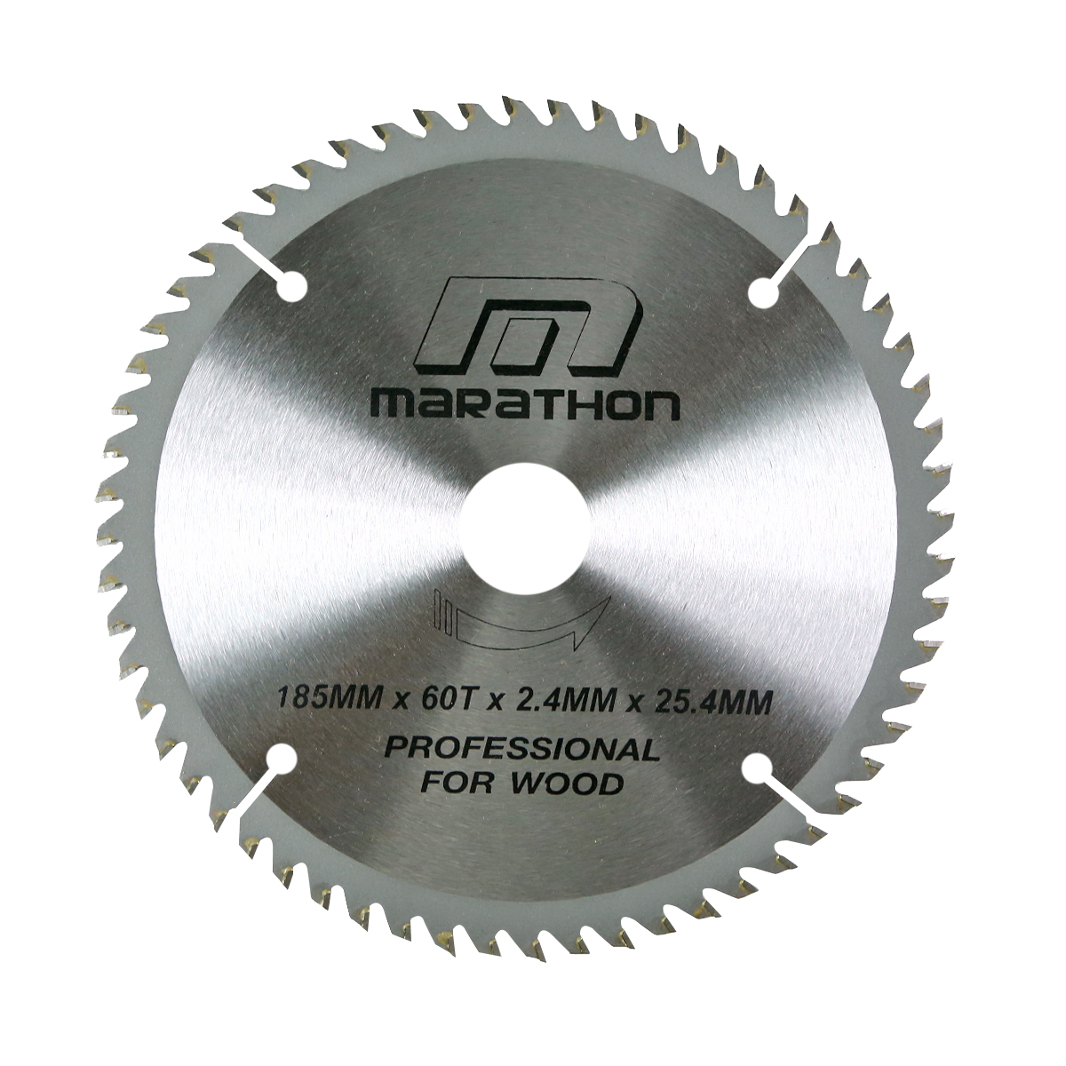ใบเลื่อยวงเดือน 7" (185 MM) X 60T MARATHON รุ่น 0018A ราคา ฿192