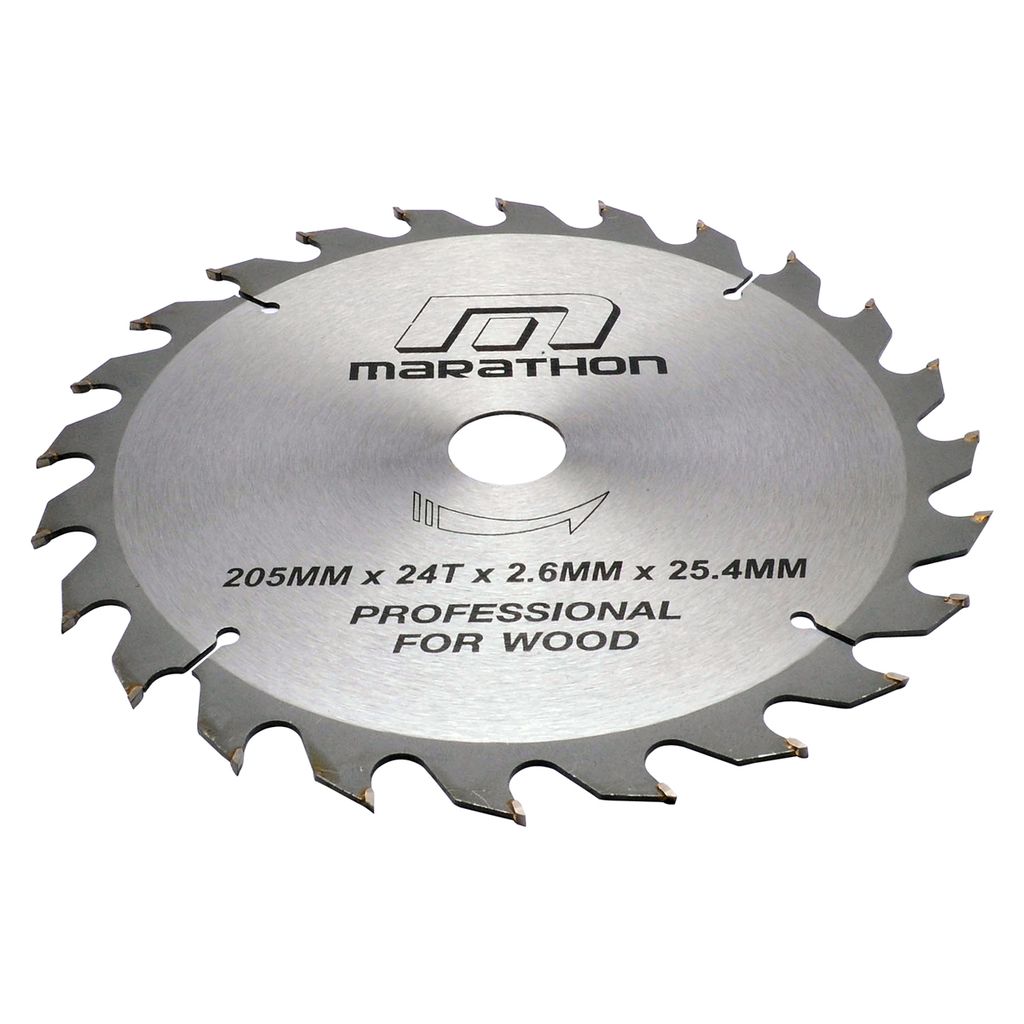 ใบเลื่อยวงเดือน 8" (205 MM) X 24T MARATHON รุ่น 0019 ราคา ฿156