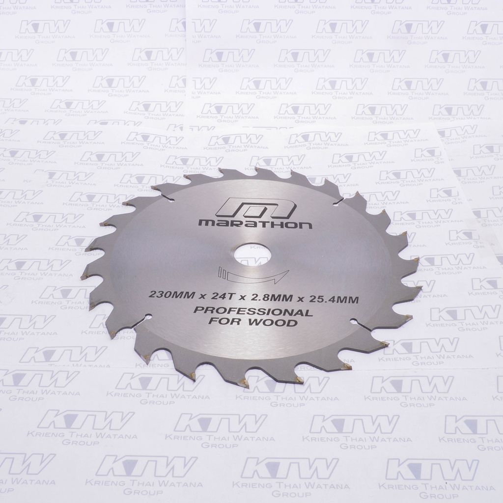 ใบเลื่อยวงเดือน 9" (230 MM) X 24T MARATHON รุ่น 0022 ราคา ฿204