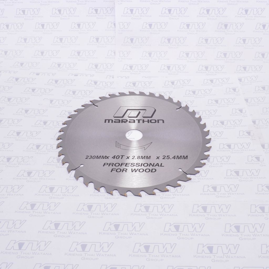 ใบเลื่อยวงเดือน 9" (230 MM) X 40T MARATHON รุ่น M312-0024 ราคา ฿306