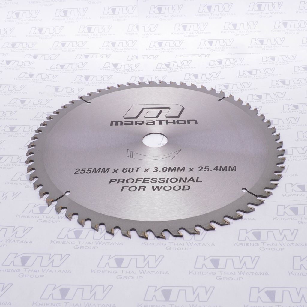 ใบเลื่อยวงเดือน 10" (255 MM) X 60T MARATHON รุ่น 0027A ราคา ฿432