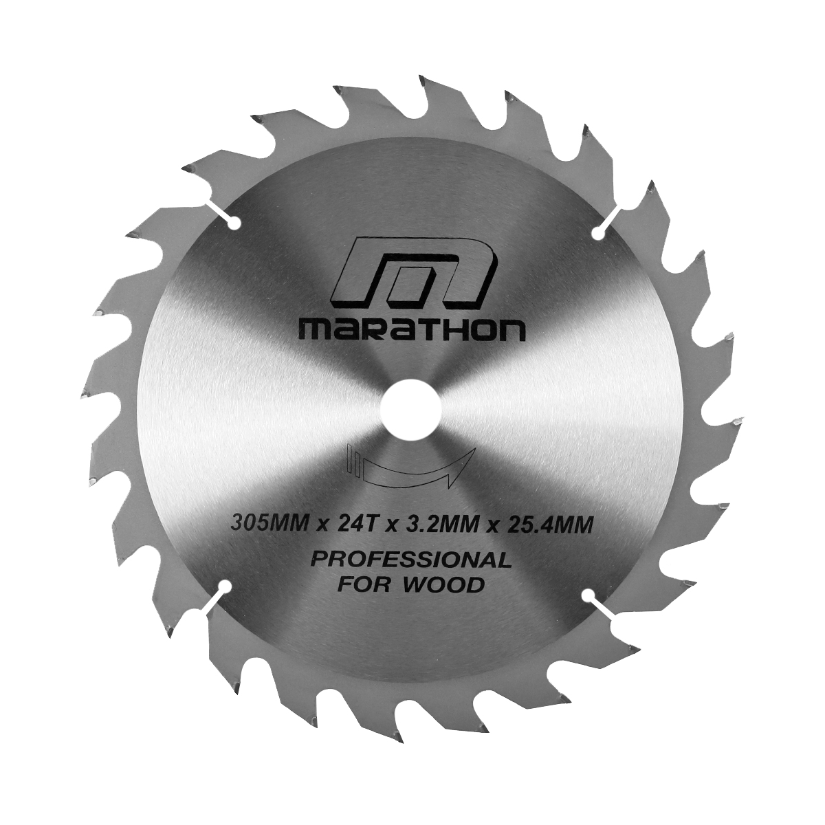 ใบเลื่อยวงเดือน 12"(305MM) X 24T MARATHON รุ่น 0050 ราคา ฿558