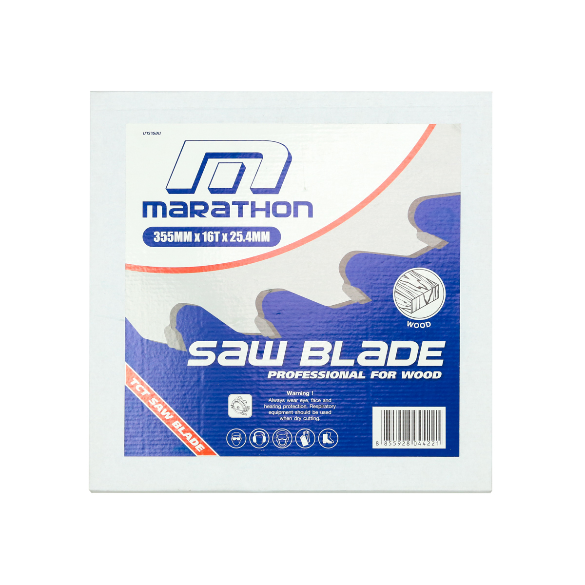 ใบเลื่อยวงเดือน 14"(355MM) X 16T MARATHON รุ่น 0085 รูปที่ 4
