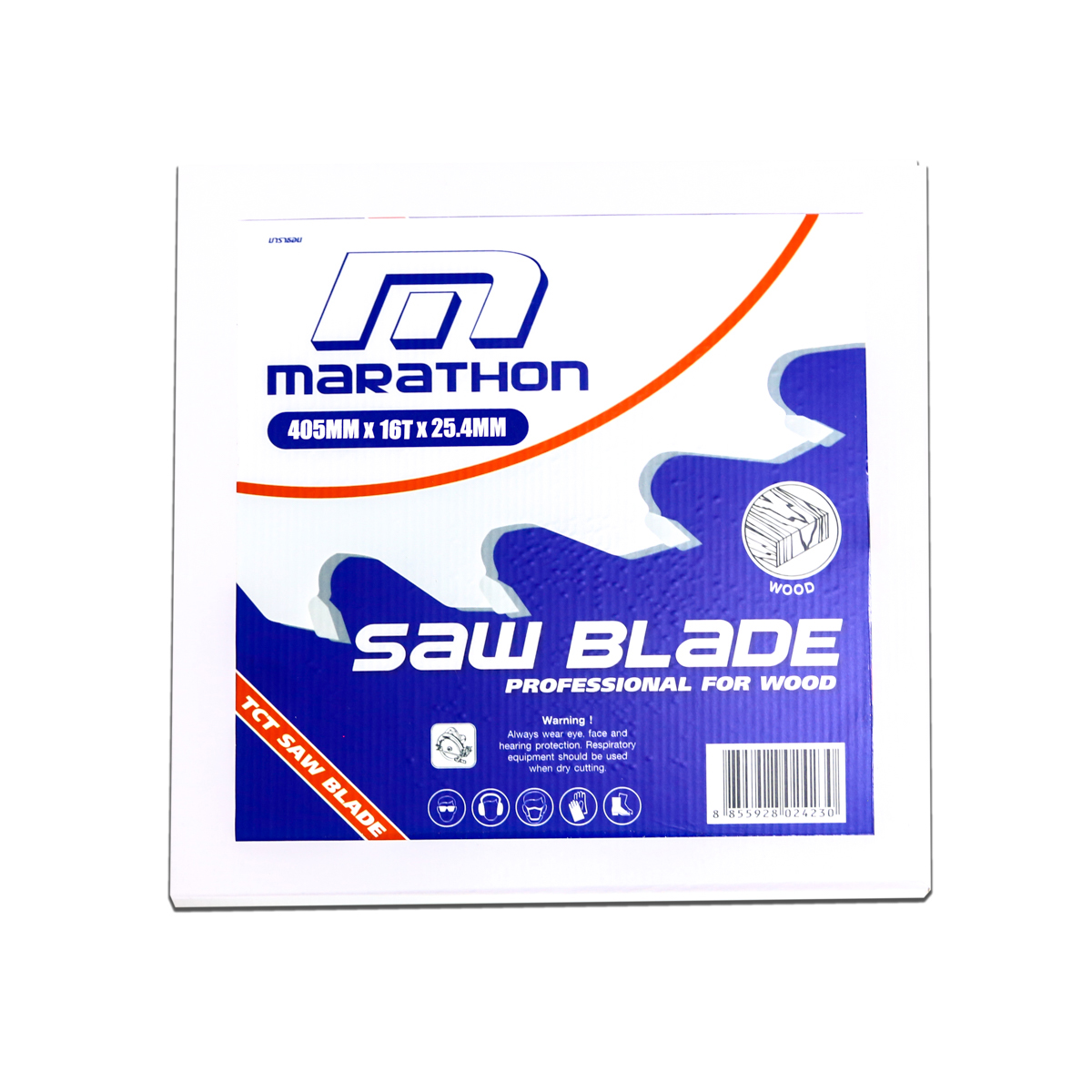 ใบเลื่อยวงเดือน 16"(405MM) X 16T MARATHON รุ่น 0130 รูปที่ 4