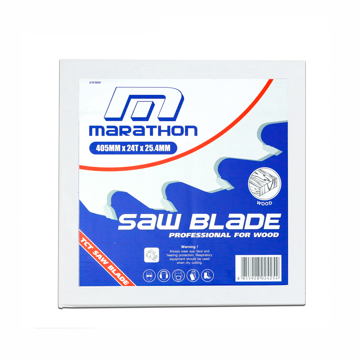 ใบเลื่อยวงเดือน 16"(405MM) X 24T MARATHON รุ่น 0140 รูปที่ 4
