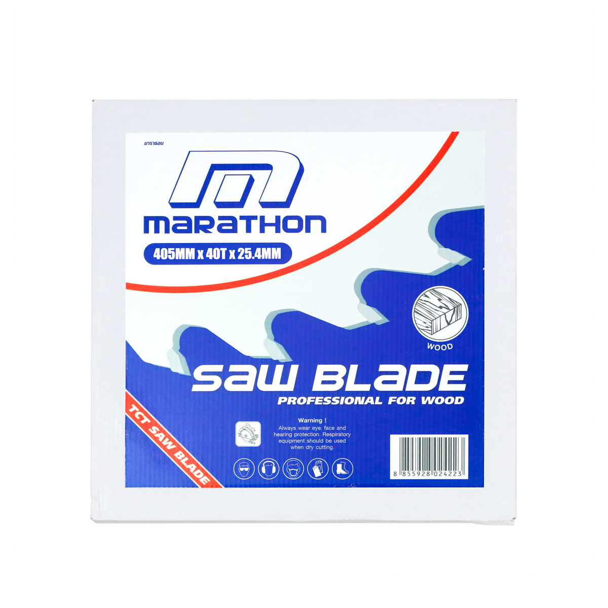 ใบเลื่อยวงเดือน 16"(405MM) X 40T MARATHON รุ่น 0160 รูปที่ 4