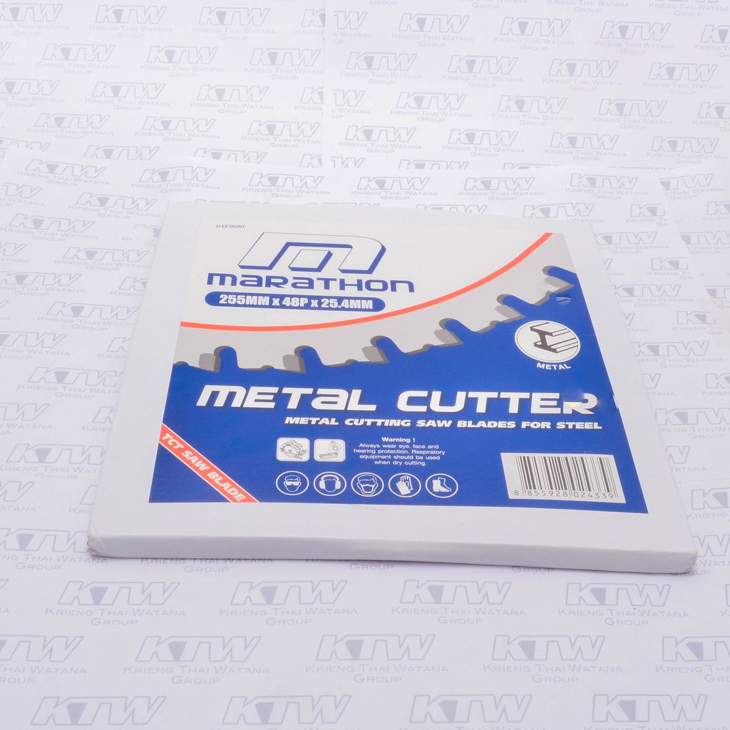 ใบเลื่อยตัดเหล็ก 10"X48T MAX3200RPM METAL MARATHON รุ่น 1050 รูปที่ 4