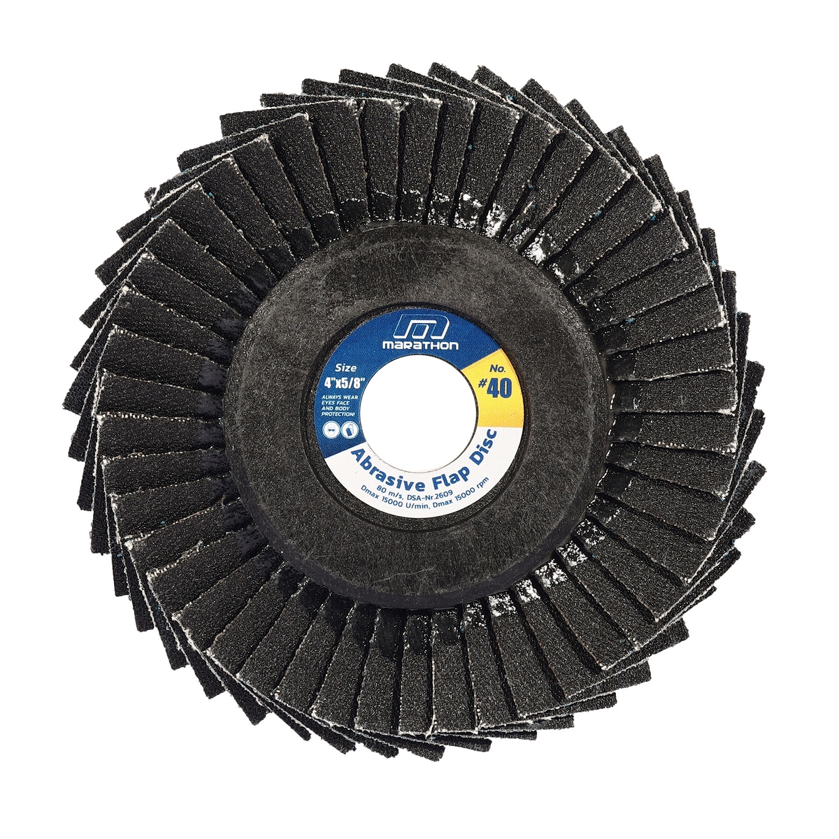กระดาษทรายซ้อน(หลังอ่อน) 4" #40 MARATHON รุ่น M314-0110 ราคา ฿24.6